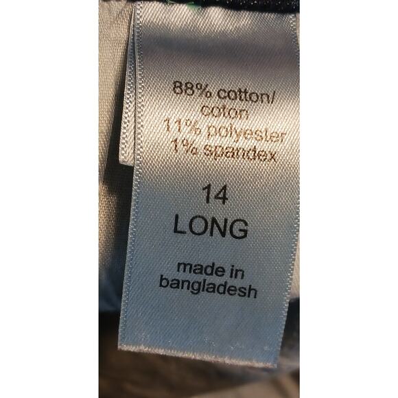 Maurices Mjeans Slim Boot High-Rise Curvy Stretch 14 Long 34Wx33L belt loop hole - Picture 8 of 9